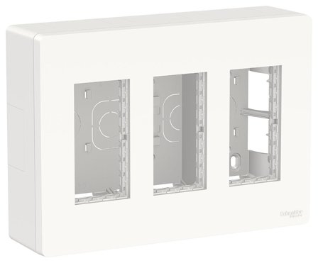 Schneider Electric NU123418 Dosa 3 moduler, Installationsmaterial
