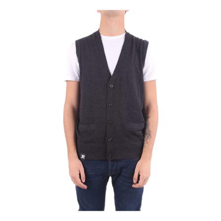 John Richmond, Vests Grijs, Heren, Maat:L