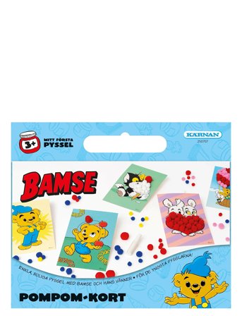 Kärnan | Kul Att Skapa Bamse Pompompyssel | ONE SIZE