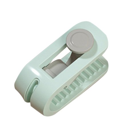 Dynetrekk Feste Klemme Uten Nål Sikkerhet Holdbar Sklisikker Dynetrekkfiks Anti-bevegelse Dynetrekklemmer for Hjemmet Grønn 1 stk