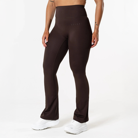 Træningstrøjer Relode Clean Flare Tights Brun - Bodyman.dk