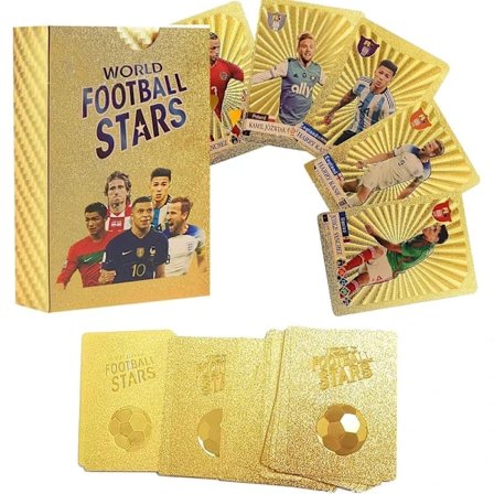 VM 2025 Fotboll Stjärnkort, 55 Guldfolie Fotbollskort
