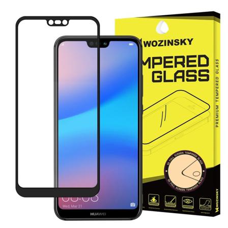 Skärmskydd Huawei P20 Lite I Härdat Glas, Fullskärm Transparent