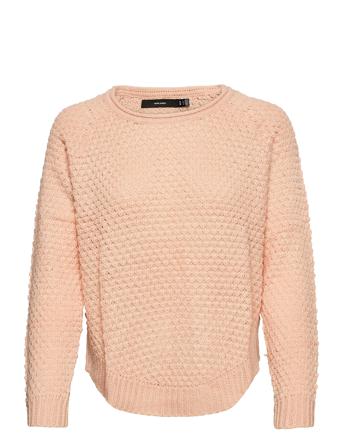 Vmesme Surf Ls O-Neck Blouse Pink Vero Moda