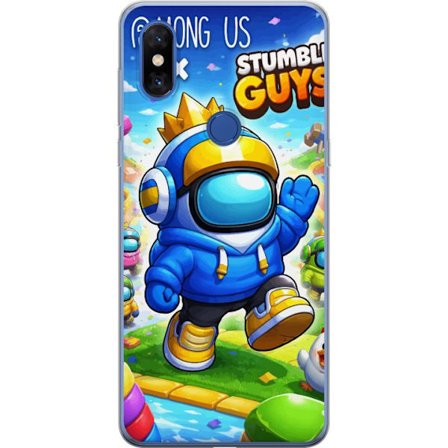 Kompatibelt Mobilskal till Xiaomi Mi Mix 3 Crowned Space Runner