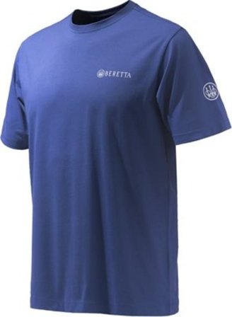 Beretta Men's Diskgraphic T-shirt Men short-sleeved sweaters Blue L