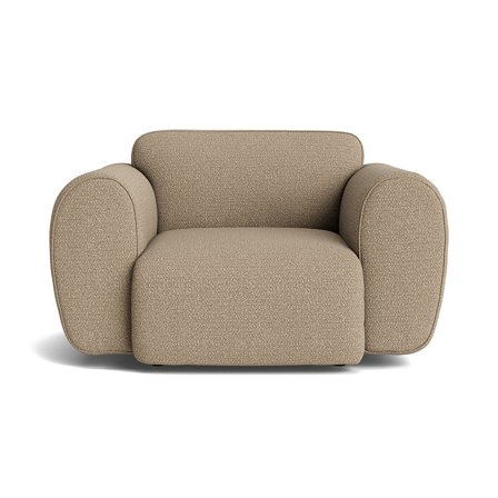 Friday lænestol - Raisa Beige - 130x94x78 - Lænestol