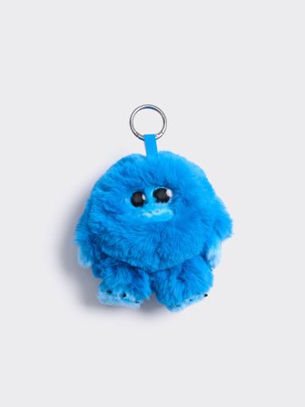 Holzweiler - Furry Key Ring - Blue - One size