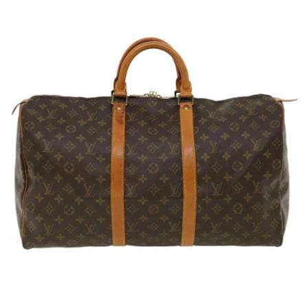 Louis Vuitton Vintage, Pre-owned Canvas travel-bags Bruin, unisex, Maat:ONE Size
