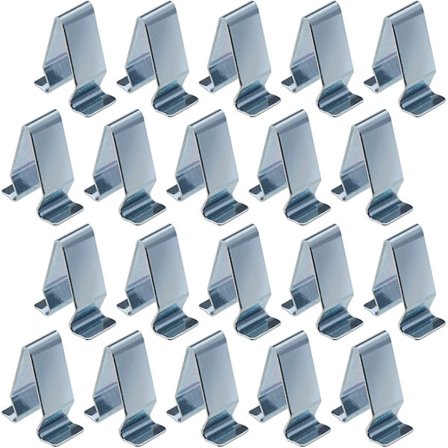 20 kappaleen auton sisätilojen metallikiinnikeklipsit - 22 mm