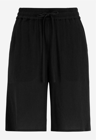 Cellbes of Sweden - Shorts i viskosecrepe i sort til damer i størrelse 38/40