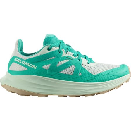 Salomon - Trailrunning-Schuhe Damen Ultra Flow - Clearly Aqua / Dynasty Green / White Pepper - 38⅔