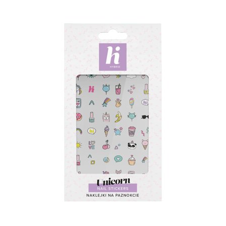 HI HYBRID Nails sticker Unicorn - Accessori Unghie
