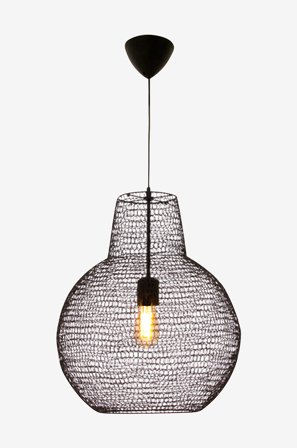 Aneta Lighting - Loftlampe Trassel rund - Sort - Loftpendler - Fra Homeroom