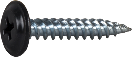 ESSVE 575625 Montageskruv 4,2 mm Ø, svartlackerad, PH2, FZB 25 mm, 250-pack, Infästning