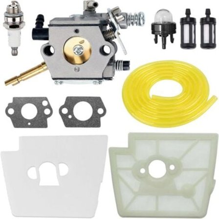 Karburator kompatibel med Stihl FS160 FS220 FS180 FS280 FR220 trimmer erstatter Zama C15-51 C1S-S3G med luftfilter tændrør brændstofslange