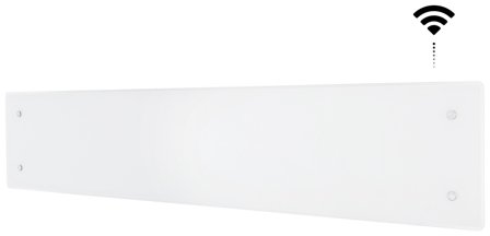 Adax Clea L08WT Elradiator 800W, 400V, Wi-fi Vit, Värme