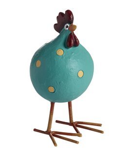 Høne Poppy på ben Turkis