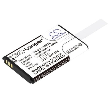 Akku Viivakoodin skanneriin KOAMTAC KDC-300, KDC-250, KDC350R2 ja muihin.