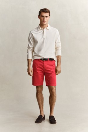 GANT Herren Sunfaded Chinoshorts (29) Rot