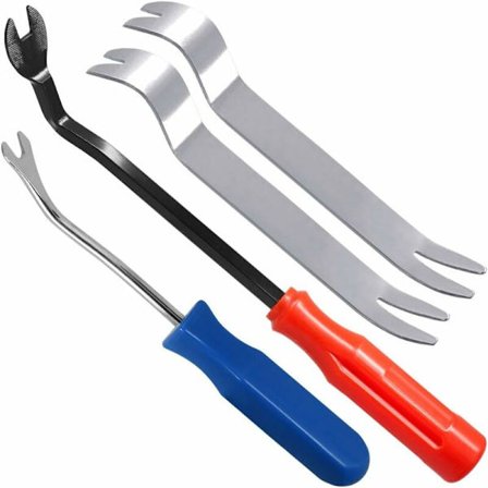 Auton verhoilun poistotyökalusarja, 4 osainen sarja, Auton kojelaudan radioasennustyökalu-