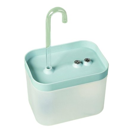 1.5L Elektrisk Kat Hund Automatisk Vandfontæne Vanddispenser Drikkeskål til Kæledyr Ny