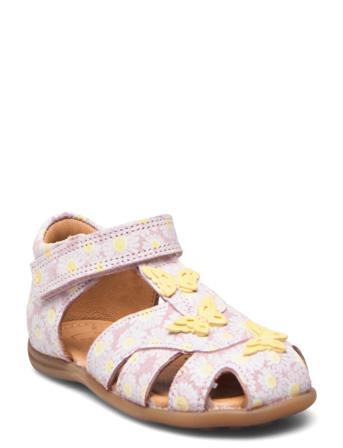 Bisgaard Aya Shoes Summer Shoes Sandals Rosa Bisgaard*Betinget Tilbud