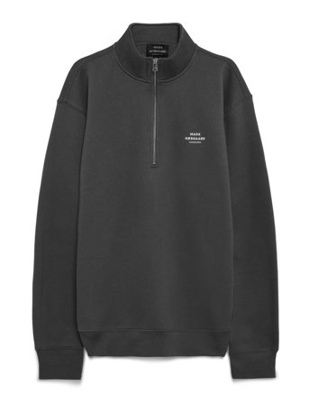 Mads Nørgaard | Standard Half Zip Logo Sweat | XL