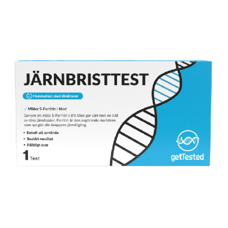 getTested Järnbristtest Tillbehör Unisex 0