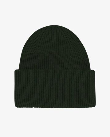 Merino Wool Hat - Hunter Green - Female - One Size