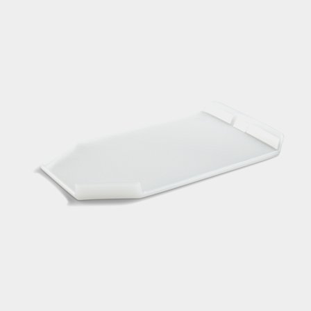 Tagliere Nordiska Plast, bianco naturale, 325 x 190 x 23 mm