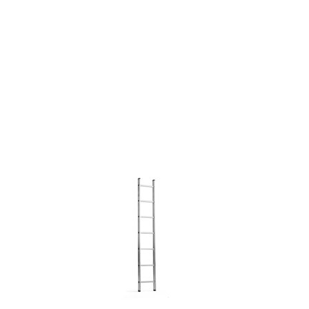 Einzelleiter APEX mit 7 Stufen, H 2000 mm, Aluminium