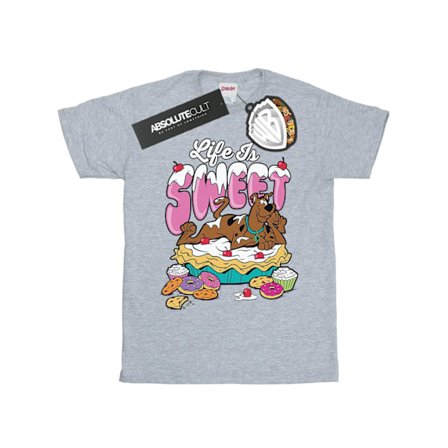 Scooby Doo Boys Life Is Sweet T-Shirt 9-11 år Sports Grey