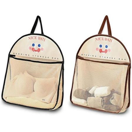 2 STK Veggmontert oppbevaringspose, garderobeorganisatorer og oppbevaring, nettinggjennomtrengelighet, multifunksjonelle dørhengende 