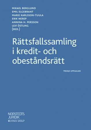 Rättsfallssamling i kredit- och obeståndsrätt - Bok - Häfte