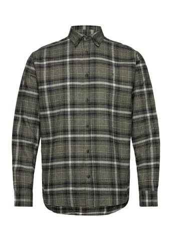 Dylan Checked Flannel Shirt Patterned Clean Cut Copenhagen