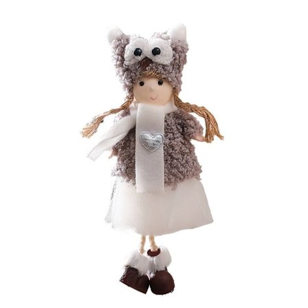 Santa Snögubbe Hjort Jul Hängande Hängsmycken DIY Drop Ornaments