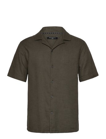 French Connection | Ss Matty Weave Revere Shirt | XL