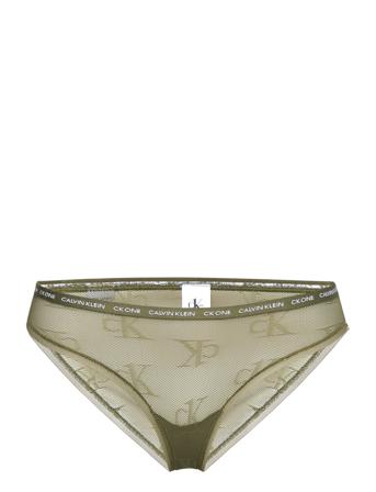 Bikini Trosa Brief Tanga Khaki Green Calvin Klein