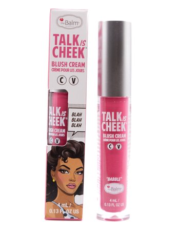 The Balm Talk Is Cheek Cream Blush Babble - Nude - 4 ML