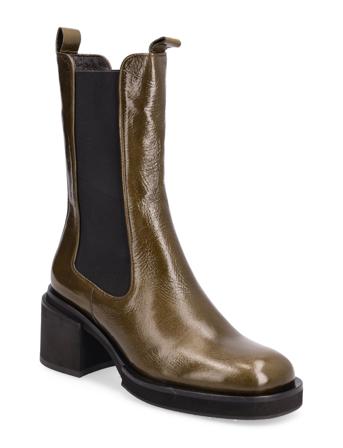 Boots A3082 Shoes Chelsea Boots Grønn Billi Bi