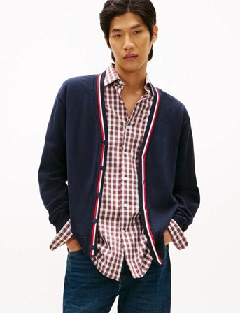 Tommy Hilfiger Rwb Cardigan - Navy - S
