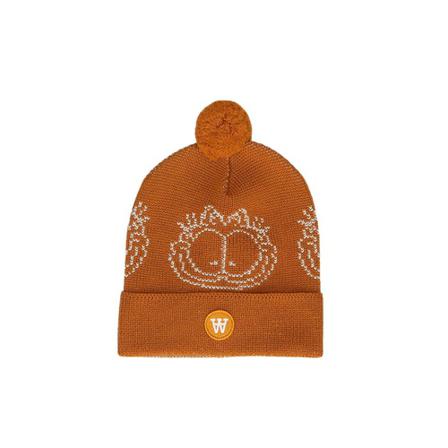 Wood Wood Beanie Orange, Herre Accessories, Størrelse: ONE Size