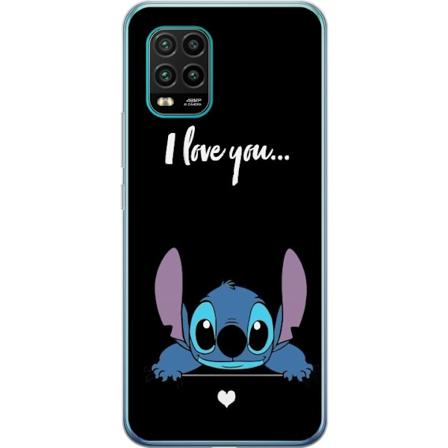 Xiaomi Mi 10 Lite 5G Gennemsigtig cover Stitch Jeg Elsker Dig