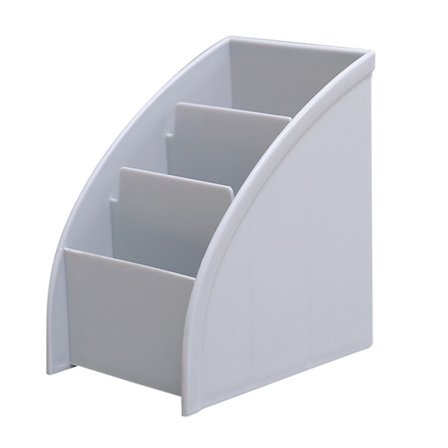 Skrivbordsförvaring för case Makeup Kosmetika Hållare Ställ Hemmakontor Brevpapper Förvaring Container Skrivbord Trapetsformad Organisation