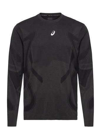 Asics Road Seamless Ls Top - Black - M