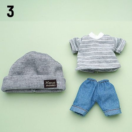 Dukkeklær Dukker Skjørtdrakt 3 3