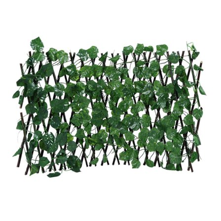 Expanderande Staket Infällbart Staket, Konstgjord Trädgårdsväxt Staket UV-skyddat