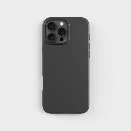 100% Biodegradable Eco-Friendly Case for iPhone 15 Black, iPhone 16 Pro Max