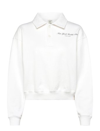 Sporty & Rich Ny Health Club Polo - White - M